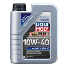 LIQUI MOLY MOS2 LEICHTLAUF 10W-40, POLOSYNTETICKÝ MOTOROVÝ OLEJ 1 L