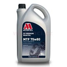 MILLERS OILS PREVODOVÝ OLEJ PLNE SYNTETICKÝ XF PREMIUM MTF 75W80 5L
