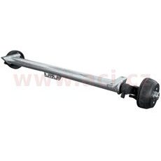 NÁPRAVA KNOTT GB 10 (1000 KG) ROZTEČ PATEK 1500 MM, BRZDOVÉ BUBNY (4X100) KOVANÁ RAMENA ORIGINÁL