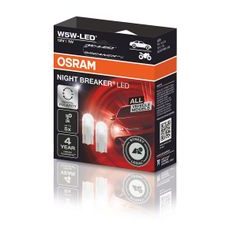 OSRAM ŽÁROVKA NIGHT BREAKER LED W5W (CZ HOMOLOGACE) 2 KS