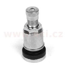 VENTIL BEZDUŠOVÝ KOVOVÝ STŘÍBRNÝ SE ZAPUŠTĚNOU MATICÍ 37MM VALOR