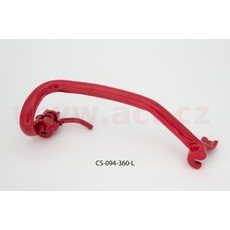 KLÍN DO DĚROVANÝCH PLECHŮ 360 MM ŠIKMÝ LEVÝ