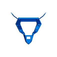 ZÁKLAD (RÁM) BRADOVÉ VENTILÁCIA PRE PRILBU TWIST 3, AIROH (DIZZY - MODRÝ LESKLÝ)