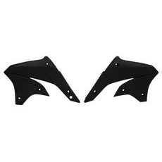 SPOJLERY CHLADIČA KAWASAKI, RTECH (ČIERNE, PÁR)