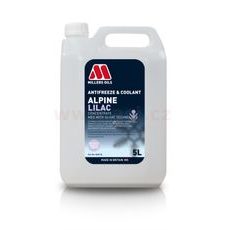 MILLERS OILS NEMRZNÚCA KVAPALINA DO CHLADIČOV - FIALOVÁ PREMIUM ANTIFREEZE ALPINE LILAC 5L