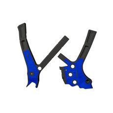 PROTEKTORY RÁMU YAMAHA, RTECH (SADA, ČIERNO-MODRÉ)