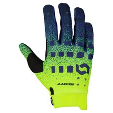 GLOVE PODIUM PRO MIDNIGHT PURPLE/SAFETY YELLOW