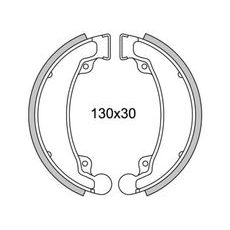 BRZDOVÉ OBLOŽENIE (DRÁŽKOVANÉ) NEWFREN (2 KS V BALENIE)