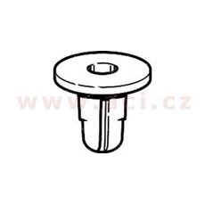 PLASTOVÁ PŘÍCHYTKA S VNITŘNÍM ZÁVITEM (SADA 10 KS)