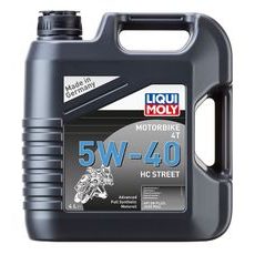 LIQUI MOLY MOTORBIKE 4T 5W40 HC STREET, SYNTETICKÝ MOTOROVÝ OLEJ 4 L