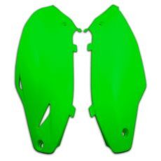 BOČNÉ ČÍSLOVÉ TABUĽKY KAWASAKI, RTECH (ZELENÉ, PÁR)