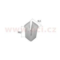 PLASTOVÁ PŘÍCHYTKA S VNITŘNÍM ZÁVITEM (SADA 10 KS)