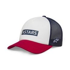 ŠILTOVKA CLARIFIED FOAM TRUCKER, ALPINESTARS (BÍLÁ/ČERVENÁ)