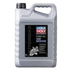 LIQUI MOLY MOTORBIKE FORK OIL 10W MEDIUM - OLEJ DO TLMIČOV PRE MOTOCYKLE - STREDNÁ 5 L