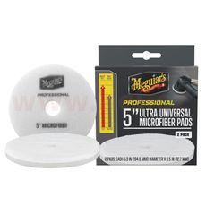 MEGUIAR'S PROFESSIONAL MICROFIBER PADS (5“) MIKROVLÁKNOVÉ LEŠTICÍ KOTÚČE, PRIEMER 5", 2 KUSY