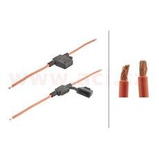 DRŽÁK POJISTKY ATO (19 MM), KABEL 2 MM2, MAX. 30 A HELLA