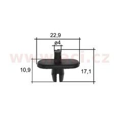 PLASTOVÝ NÝTEK (SADA 10 KS)