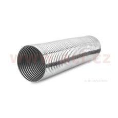 PRUŽNÁ HADICE VÝFUKU S DVOJITÝM ZÁMKEM Z NEREZ. OCELI, VNITŘNÍ PRŮMĚR 128 MM, DÉLKA 1M