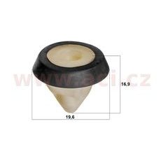 PLASTOVÁ PŘÍCHYTKA S VNITŘNÍM ZÁVITEM (SADA 10 KS)