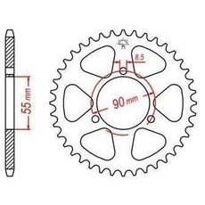 OCEĽOVÁ ROZETA PRE SEKUNDÁRNE REŤAZY TYPU 420, JT - ANGLICKO (47 ZUBOV)