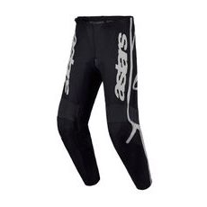 NOHAVICE FLUID APEX V2, ALPINESTARS (ČERNÁ/STŘÍBRNÁ) 2027
