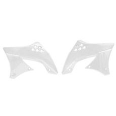 SPOJLERY CHLADIČA KAWASAKI, RTECH (BIELE, PÁR)