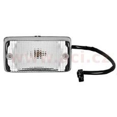 COUVACÍ SVĚTLO OBDÉLNÍK 135X70 MM S KABELEM (MONTÁŽ NA 2 ŠROUBY)