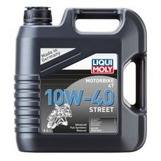 LIQUI MOLY MOTORBIKE 4T 10W40 STREET, POLOSYNTETICKÝ MOTOROVÝ OLEJ 4 L