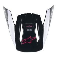 ŠILT PRE PRILBY S-M5 COMPASS, ALPINESTARS (ČERNÁ/RŮŽOVÁ, VERZIA ECE 22.05)