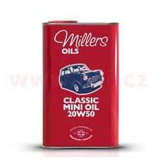 MILLERS OILS MOTOROVÝ OLEJ MINERÁLNE CLASSIC MINI OIL 20W50 1L