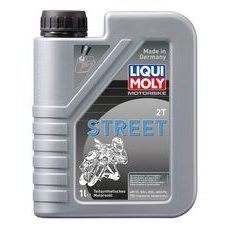 LIQUI MOLY MOTORBIKE 2T STREET, POLOSYNTETICKÝ MOTOROVÝ 2T OLEJ 1 L