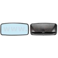 UNIVERZÁLNÍ ZPĚTNÉ ZRCÁTKO 408 X 186 MM, OTVOR PRO UCHYCENÍ 18 MM, RÁDIUS 2000