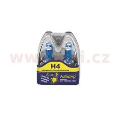 ŽÁROVKA H4 24V 100/90W MODRÁ (SADA 2 KS)