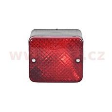 ZADNÍ MLHOVKA ČTVEREC 85X75 MM (MONTÁŽ NA 2 ŠROUBY)