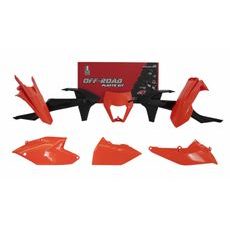 SADA PLASTOV KTM, RTECH (ORANŽOVO-ČIERNA, 6 DIELOV)