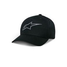 ŠILTOVKA AGELESS SNAPBACK, ALPINESTARS (ČERNÁ/ŠEDÁ)