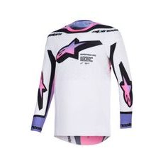 DRES SUPERTECH PRE AFD VISTA, ALPINESTARS (BÍLÁ/FIALOVÁ/ČERNÁ) 2026