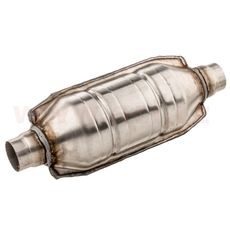 KATALYZÁTOR BENZÍN, KER. VLOŽKA, S REDUKCÍ TRUBKY 45-50 MM, BENZÍN DO 1600 CCM E1-E2 (KULATÝ) ASSO