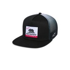 ŠILTOVKA CALI GRADIENT TRUCKER, ALPINESTARS (ČERNÁ/BÍLÁ)