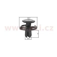 PLASTOVÝ NÝTEK (SADA 10 KS)