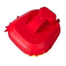 VRCHNÝ KRYT VZDUCHOVÉHO FILTRA (PRE UMÝVANIE A ÚDRŽBU) HONDA, RTECH (ČERVENO-ŽLTÝ)