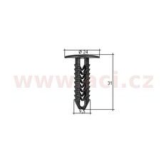 PLASTOVÁ PŘÍCHYTKA (SADA 10 KS)