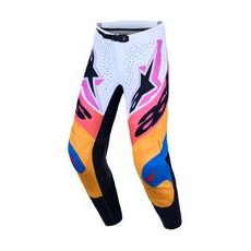 NOHAVICE SUPERTECH DYNA, ALPINESTARS (BÍLÁ/MODRÁ/ŽLUTÁ/ČERNÁ/FIALOVÁ) 2027