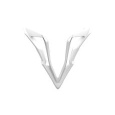 KRYT BRADOVÉ VENTILÁCIA PRE PRILBU WRAAAP, AIROH (BIELY MATNÝ)