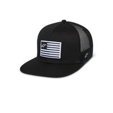 ŠILTOVKA FLAG FLAT, ALPINESTARS (ČERNÁ/ČERNÁ)