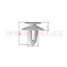 PLASTOVÁ PŘÍCHYTKA (SADA 10 KS)