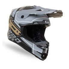 HELMET ADVENTURE 3080 BLACK/GREY/GOLD MATT