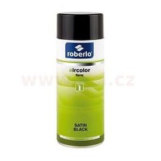 AIRCOLOR SPREJ BARVA (ČERNÁ SATIN) ROBERLO 400 ML