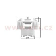 PLASTOVÁ PŘÍCHYTKA (SADA 10 KS)