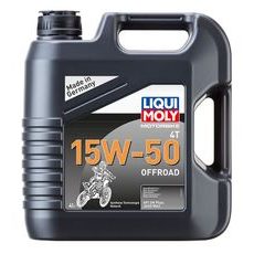 LIQUI MOLY MOTORBIKE 4T 15W50 OFFROAD,SYNTETICKÝ MOTOROVÝ OLEJ 4 L